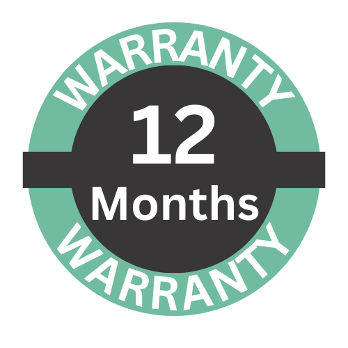 12 MONTHS WARRANTY