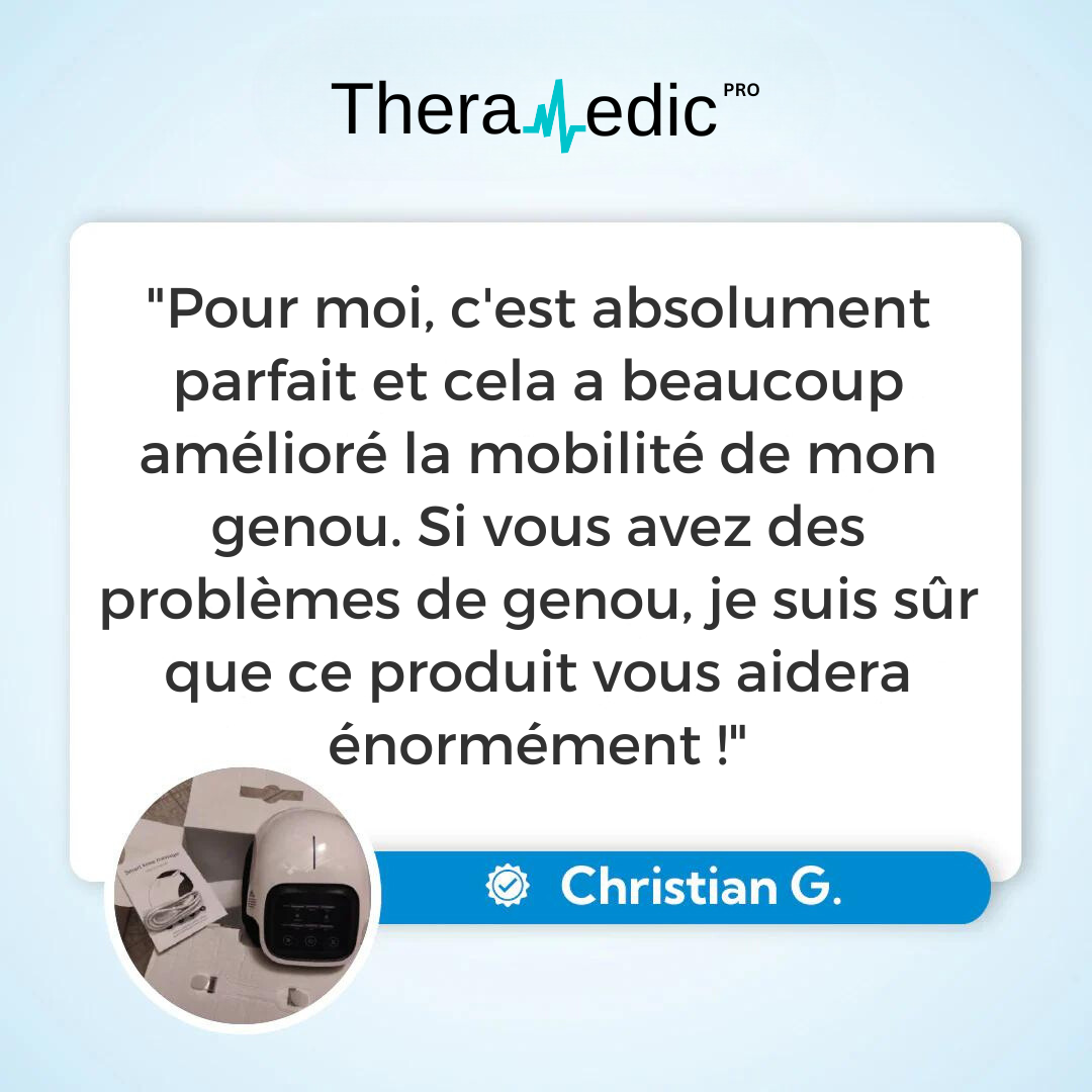 Theragenou™ - Appareil 3-en-1 de soulagement de l'arthrose