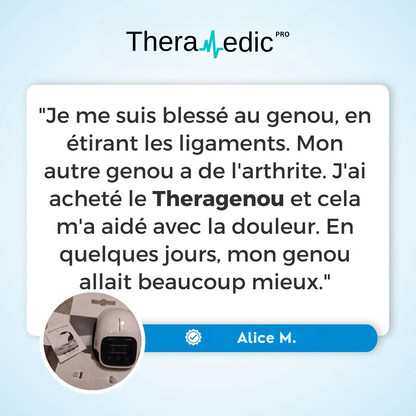 Theragenou™ - Appareil 3-en-1 de soulagement de l'arthrose