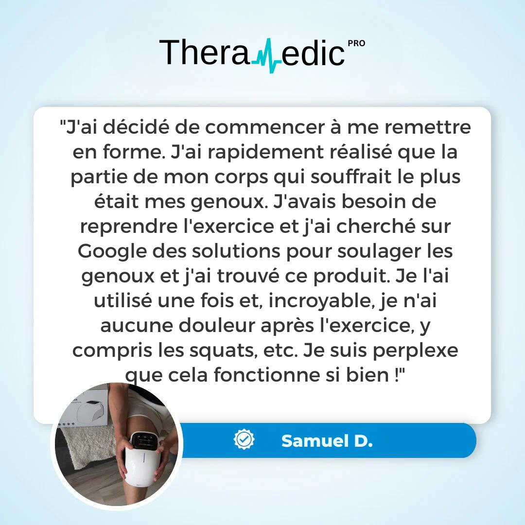 Theragenou™ - Appareil 3-en-1 de soulagement de l'arthrose